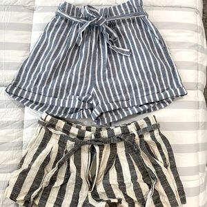 Striped shorts bundle